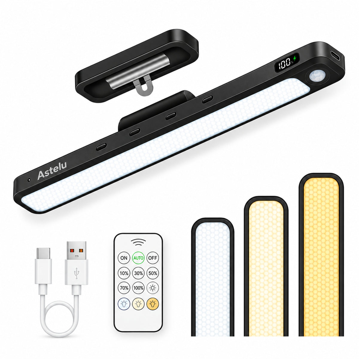 Barra LED Inteligente con Sensor de Movimiento