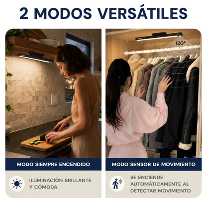Barra LED Inteligente con Sensor de Movimiento