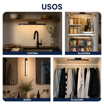 Barra LED Inteligente con Sensor de Movimiento